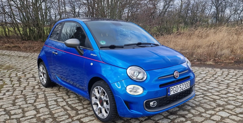 Fiat 500 cena 52000 przebieg: 14500, rok produkcji 2021 z Radomyśl Wielki małe 56